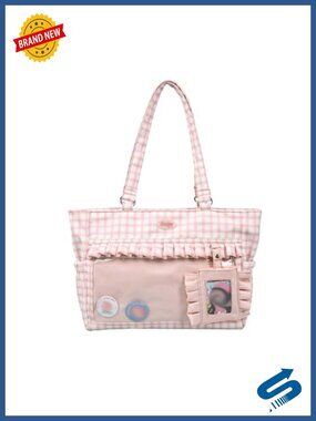 Kawaii Ita Bag Crossbody Clear Pocket Anime Pin Display Lolita Shoulder Bag
